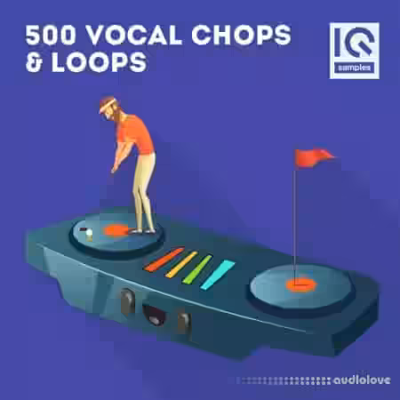 IQ Samples 500 Vocal Chops and Loops [MULTiFORMAT] - Sample Pack Artwork