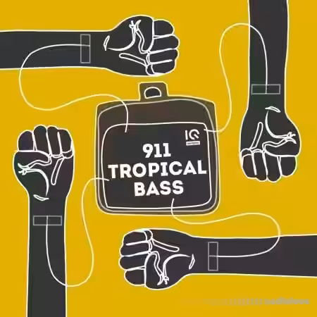 IQ Samples 911 Tropical Bass [WAV] - Sample Pack Artwork