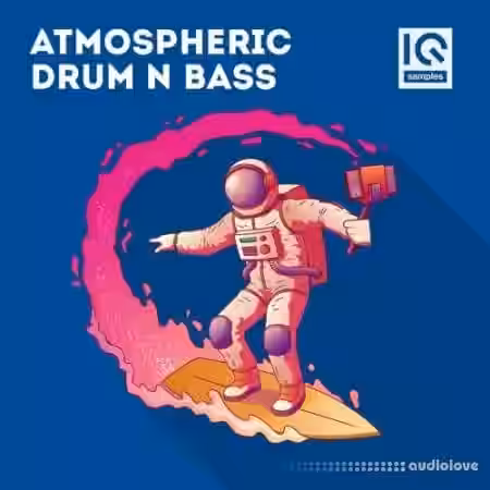 IQ Samples Atmospheric Drum N Bass [MULTiFORMAT] - Sample Pack Artwork