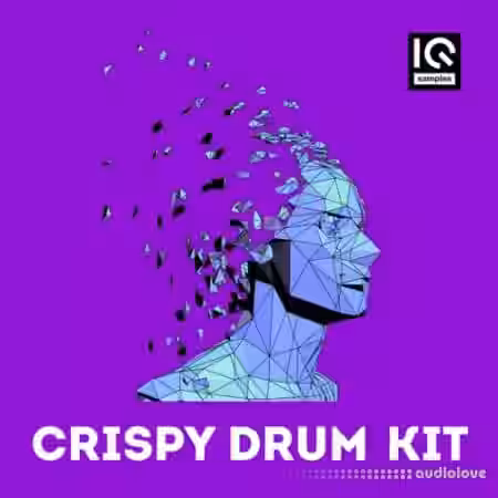 IQ Samples Crispy Drum Kit [WAV] - Sample Pack Artwork