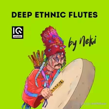 IQ Samples Deep Ethnic Flutes by Neki [WAV] - Sample Pack Artwork