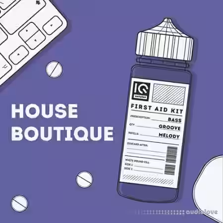 IQ Samples House Boutique [WAV, MiDi, Synth Presets] - Sample Pack Artwork