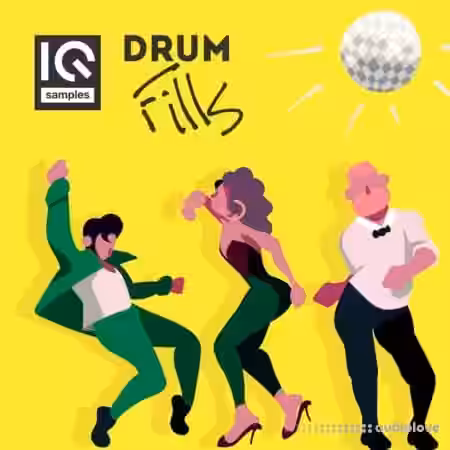 IQ Samples IQ Drum Fills [WAV] - Sample Pack Artwork