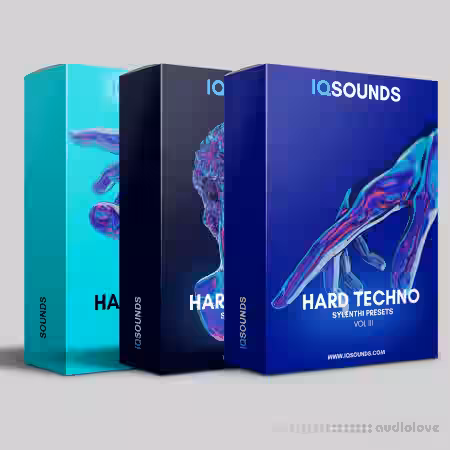 IQsounds Hard Techno Bundle 150 [Synth Presets] - Sample Pack Artwork