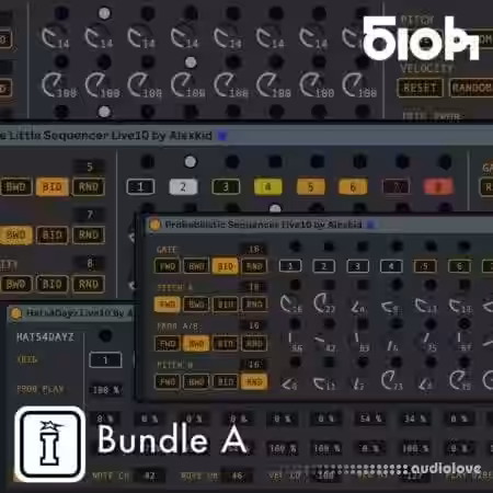 Isotonik Studios Alexkid Sequencer Bundle A [Max for Live] - Sample Pack Artwork