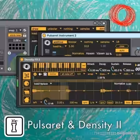 Isotonik Studios Density and Pulsaret II by Apesoft [Max for Live] - Sample Pack Artwork