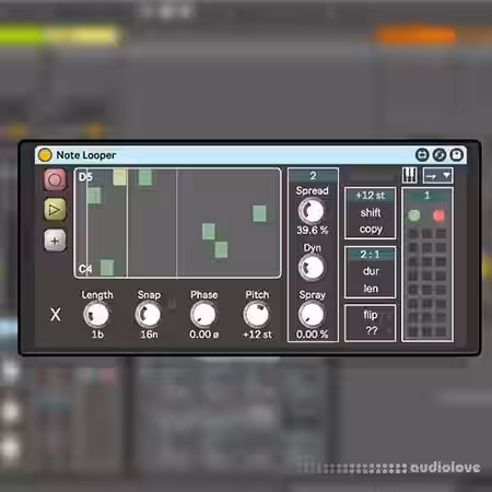 Isotonik Studios NOTE LOOPER [Max for Live] - Sample Pack Artwork