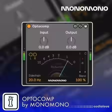 Isotonik Studios Optocomp by Monomono [Ableton Live, Max for Live] - Sample Pack Artwork