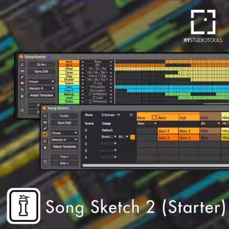 Isotonik Studios Song Sketch 2 (Starter) v2.0.3 [Max for Live] - Sample Pack Artwork