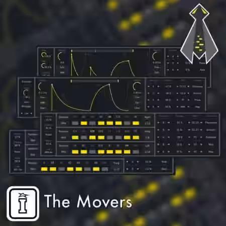 Isotonik Studios The Movers by NOISS COKO v1.0 [Max for Live] - Sample Pack Artwork