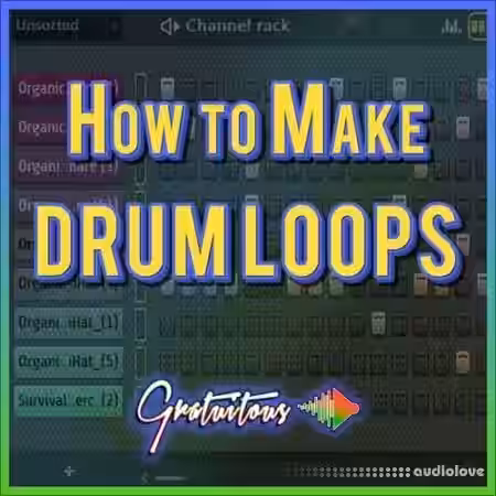 Itsgratuitous How to Make Drum Loops for Beginners [TUTORiAL] - Sample Pack Artwork