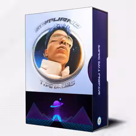 Ja Beats Saturno Type Drums + Bonus [WAV] - Sample Pack Artwork