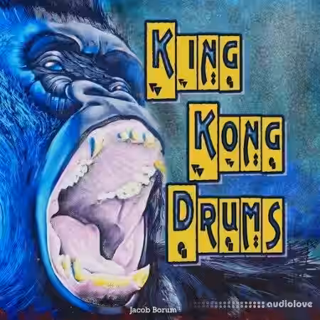 Jacob Borum King Kong Drums [WAV] - Sample Pack Artwork