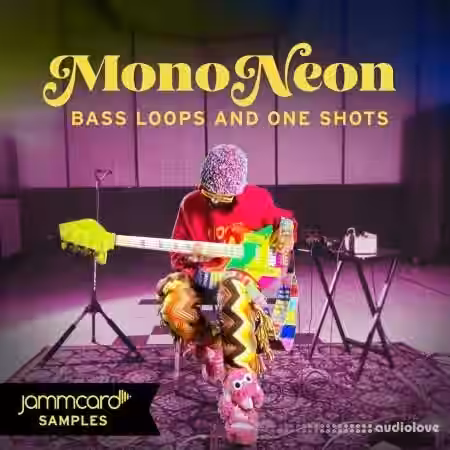 Jammcard Samples MonoNeon Bass Loops and One-Shots [WAV] - Sample Pack Artwork