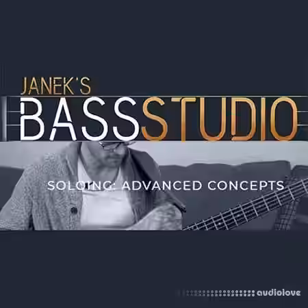 Janek Gwizdala's Bass Studio SOLOING: ADVANCED CONCEPTS [TUTORiAL] - Sample Pack Artwork