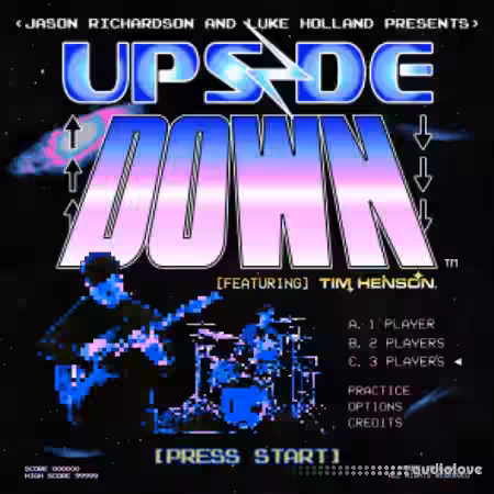 Jason Richardson Upside Down (feat. Tim Henson) - Sample Pack Artwork