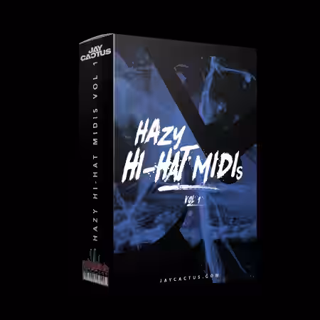 Jay Cactus Hazy Hi-Hat MIDIs Vol.1 [MiDi] - Sample Pack Artwork