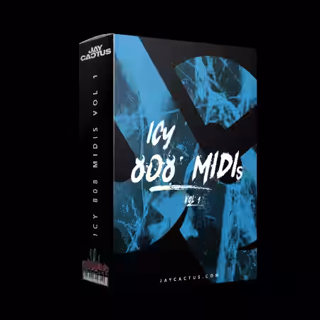 Jay Cactus Icy 808 MIDIs Vol.1 [Synth Presets, MiDi] - Sample Pack Artwork