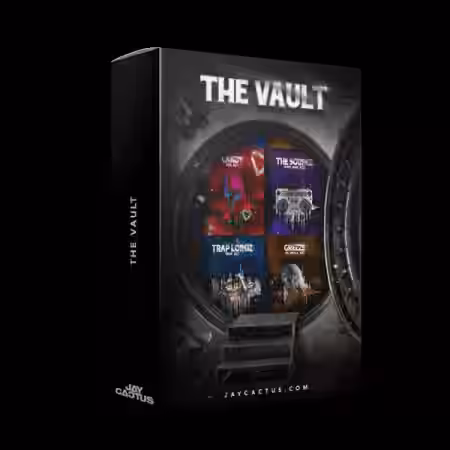 Jay Cactus The Vault Drum Kit [WAV, MiDi] - Sample Pack Artwork