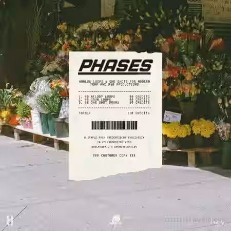 Jazzfeezy x Halfademic x Lev: Phases [WAV] - Sample Pack Artwork