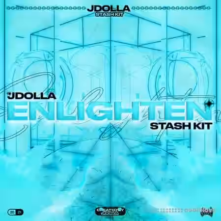 JDOLLA ENLIGHTEN Drumkit DELUXE [WAV, MiDi, Synth Presets, DAW Templates] - Sample Pack Artwork