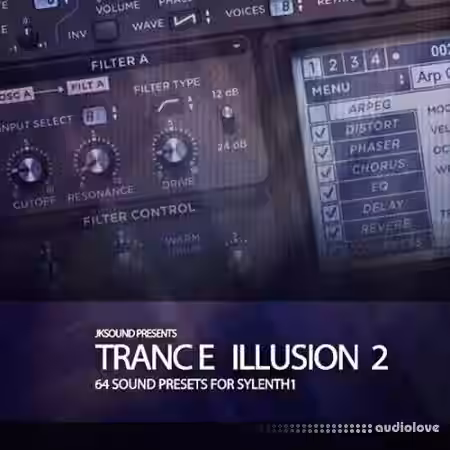 JK Sounds Trance Illusion Vol.2 [WAV, MiDi, Synth Presets] - Sample Pack Artwork