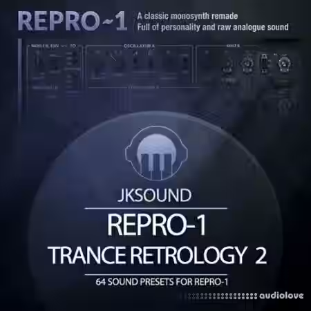 JK Sounds Trance Retrology Vol.2 [Synth Presets] - Sample Pack Artwork