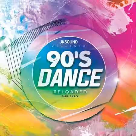 JKSOUND 90s Dance Reloaded Sample Pack [WAV, KONTAKT] - Sample Pack Artwork