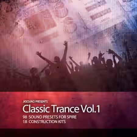 JKSOUND Classic Trance Vol.1 [WAV, MiDi, Synth Presets] - Sample Pack Artwork