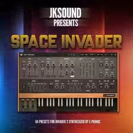 JKSOUND Space Invader for Invader 2 [Synth Presets] - Sample Pack Artwork