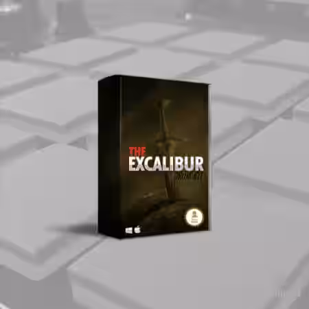 Johnny Juliano The Excalibur Drum Kit [WAV] - Sample Pack Artwork