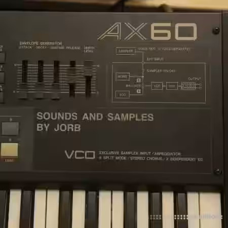 Jorb MPC Expansion // AX60 Keygroups [MPC] - Sample Pack Artwork