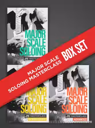 JTC Guitar Jake Willson Major Scale Soloing Masterclass: Box Set [TUTORiAL] - Sample Pack Artwork