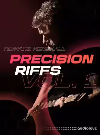 JTC Richard Henshall Precision Riffs Vol.1 [TUTORiAL] - Sample Pack Artwork