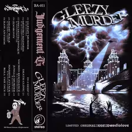 JUDGEMENT G GLEEZY MURDER [WAV, DAW Templates] - Sample Pack Artwork