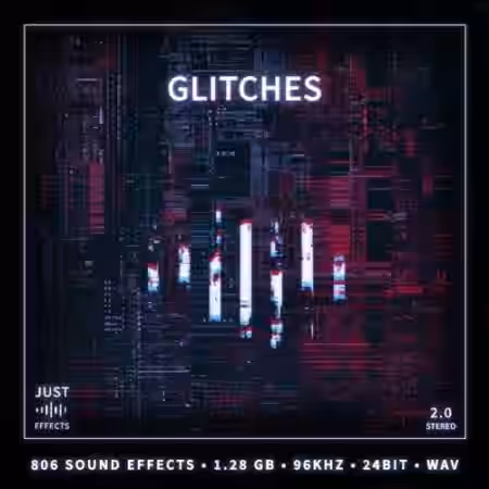 Just Sound Effects Glitches [WAV] - Sample Pack Artwork