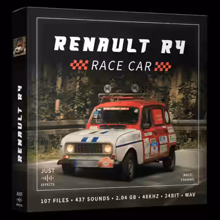 Just Sound Effects Renault R4 [WAV] - Sample Pack Artwork