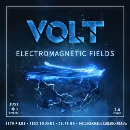 Just Sound Effects VOLT Electromagnetic Fields [WAV] - Sample Pack Artwork