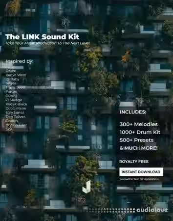 JX Studios The LINK Sound Kit [WAV, MiDi, Synth Presets] - Sample Pack Artwork