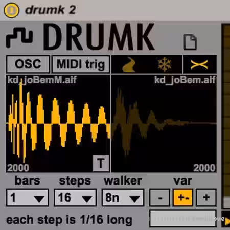K-Devices Drumk 2 v2.4 [Max for Live] - Sample Pack Artwork