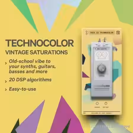 Karanyi Sounds Technocolor v1.1 [WiN, MacOSX] - Sample Pack Artwork