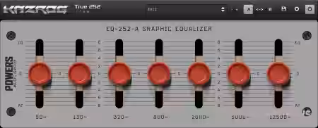 Kazrog True 252 v1.1.2 [MacOSX] - Sample Pack Artwork