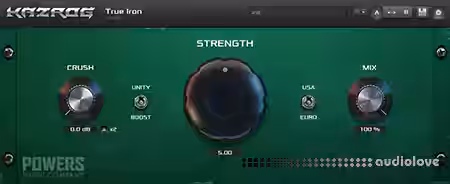 Kazrog True Iron v1.1.2 [WiN, MacOSX] - Sample Pack Artwork