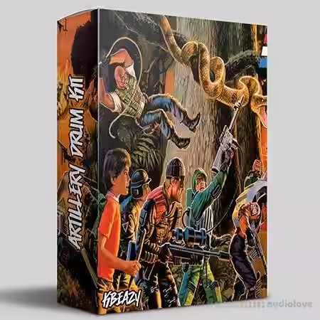 KBeaZy Artillery [ Drum Kit ] [WAV] - Sample Pack Artwork