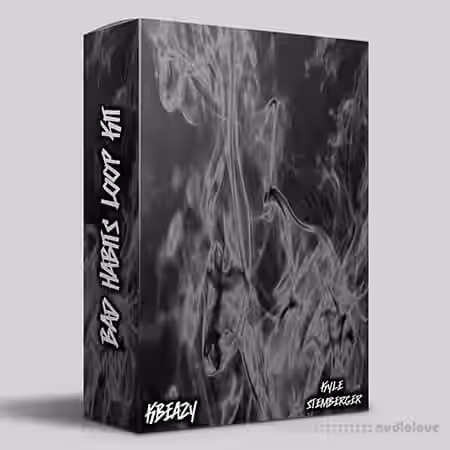 KBeaZy Bad Habits Loop Kit [ KBeaZy x Kyle Stemberger ] [Synth Presets, WAV] - Sample Pack Artwork