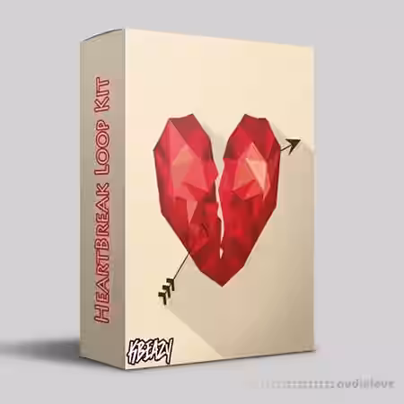 KBeaZy Heartbreak Loop Kit [WAV] - Sample Pack Artwork