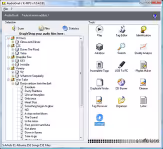 KC Softwares AudioGrail v7.11.2.216 Portable [WiN]