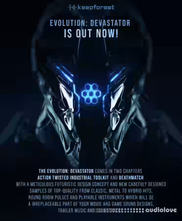 KeepForest Evolution: Devastator Warzone [WAV, KONTAKT] - Sample Pack Artwork