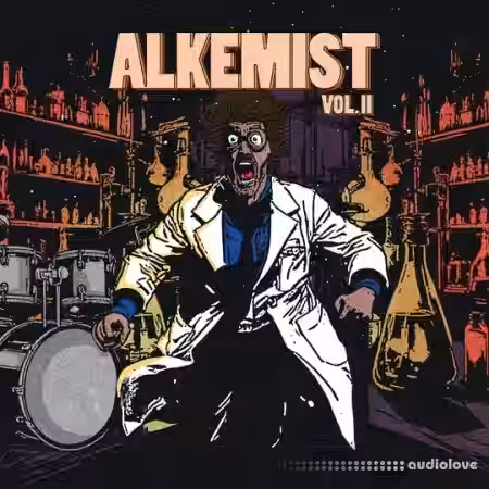 Kick and Bass Store Sample Pack Alkemist Vol.2 [WAV, Synth Presets, DAW Templates] - Sample Pack Artwork
