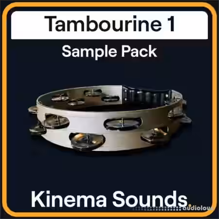 Kinema Sounds Tambourine 1 Classic Tambourine [WAV] - Sample Pack Artwork